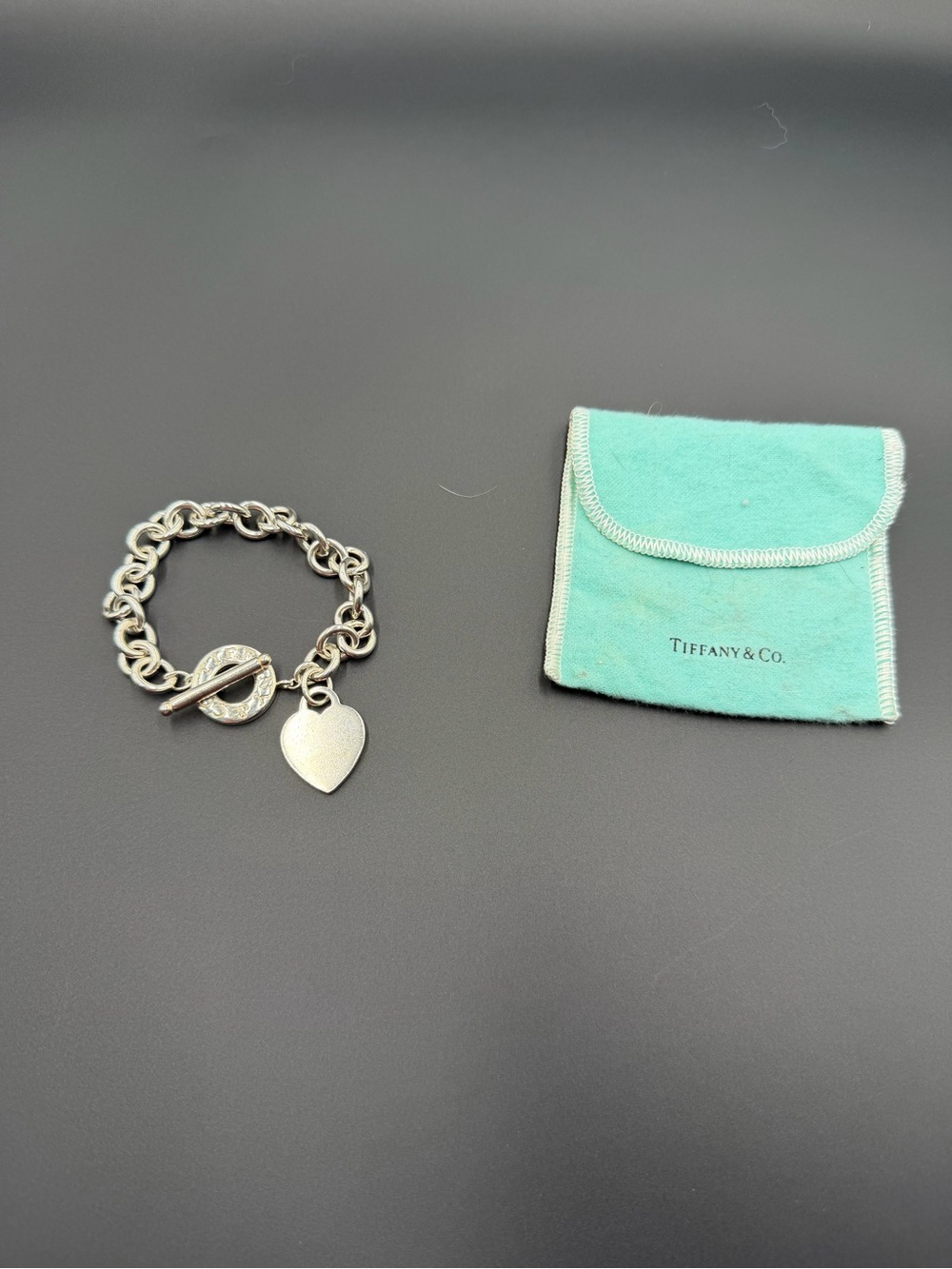 Tiffany & Co. Heart Toggle Charm Bracelet